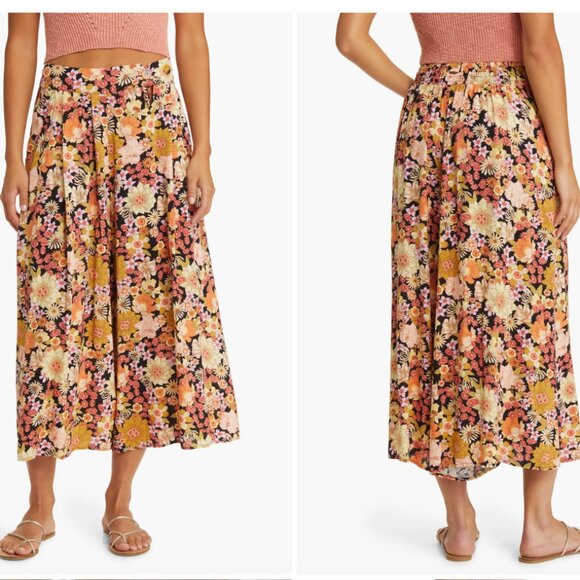 ⬇️ Rip Curl Mystic Floral Wide Leg Pants Size Large - Picture 1 of 12